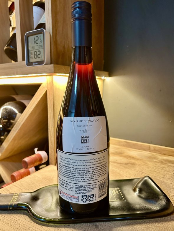Yering Station, Reserve Pinot Noir, Yarra Valley - 95 pts. Beautiful wine