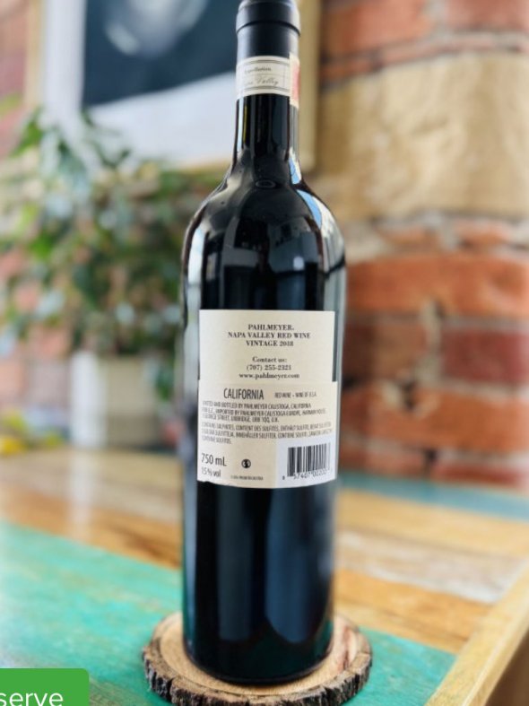 Pahlmeyer, Proprietary Red, Napa Valley