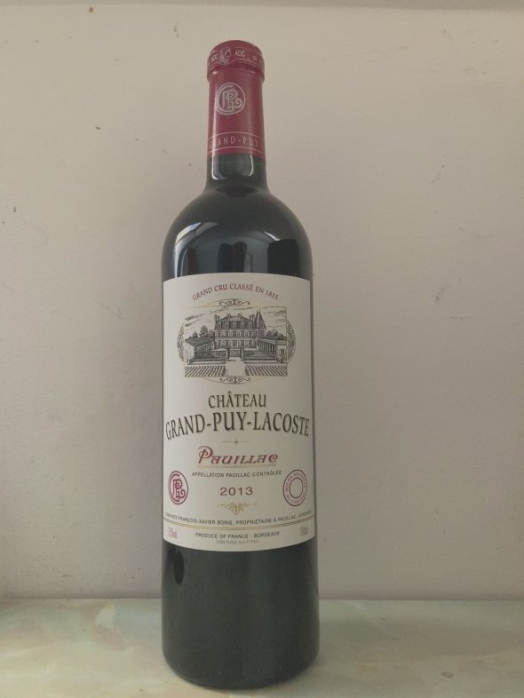 Chateau Grand-Puy-Lacoste 5eme Cru Classe, Pauillac 2013