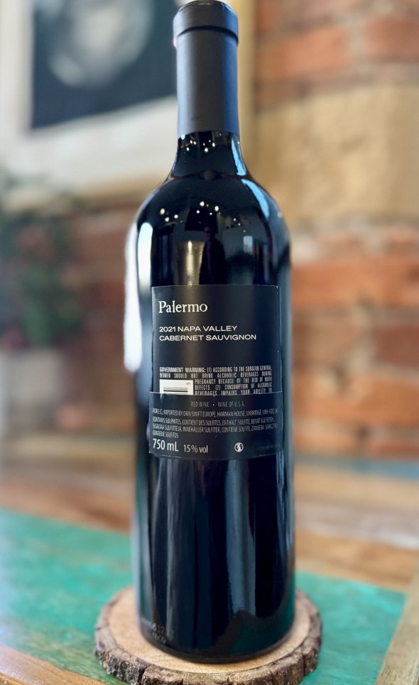 Orin Swift, Palermo, Napa Valley