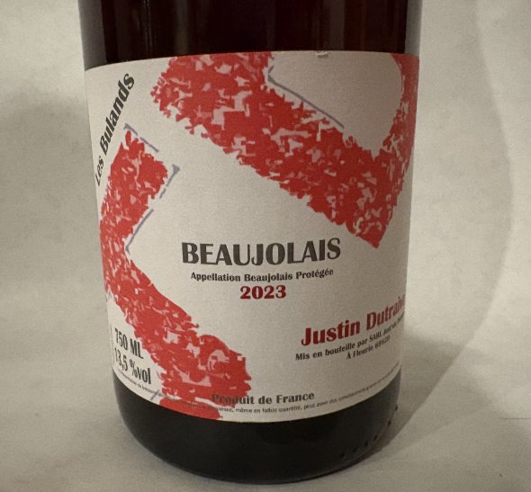 Justin Dutraive, Les Bulands, Beaujolais