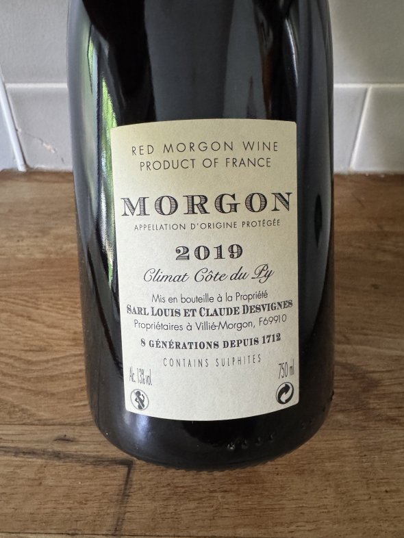 Louis Claude Desvignes, Javernieres, Morgon