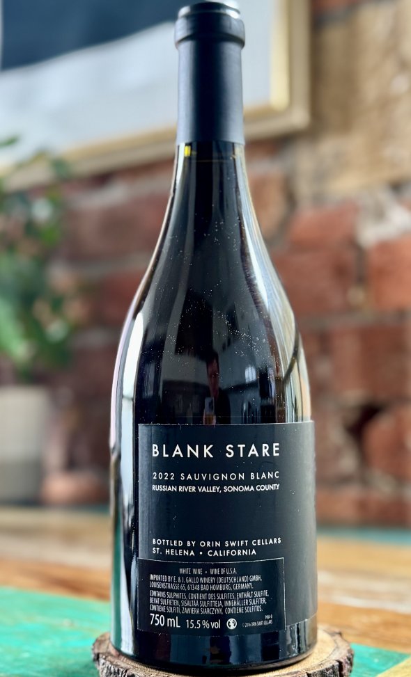 Orin Swift, Blank Stare, Russian River Valley