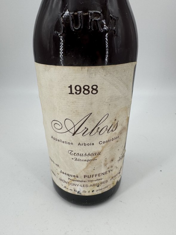 Jacques Puffeney, Cuvee Les Berangeres Trousseau, Arbois