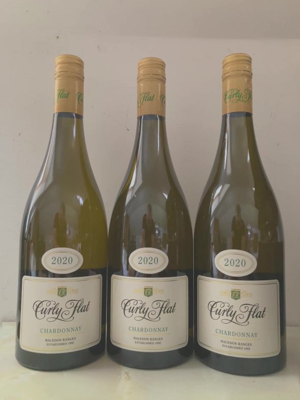 Chardonnay Curly Flat, Macedon Ranges, Victoria 2020