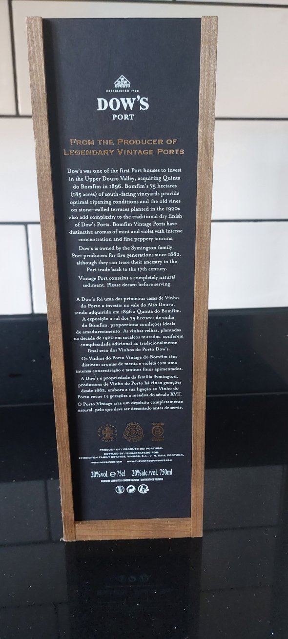 Dow's, Quinta do Bomfim Vintage Port