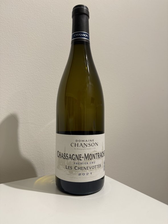 Chanson Pere et Fils, Chassagne-Montrachet Premier Cru, Les Chenevottes