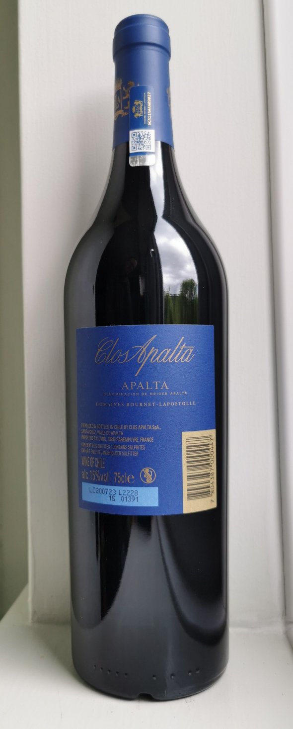 Domaine Bournet-Lapostolle, Clos Apalta, Apalta