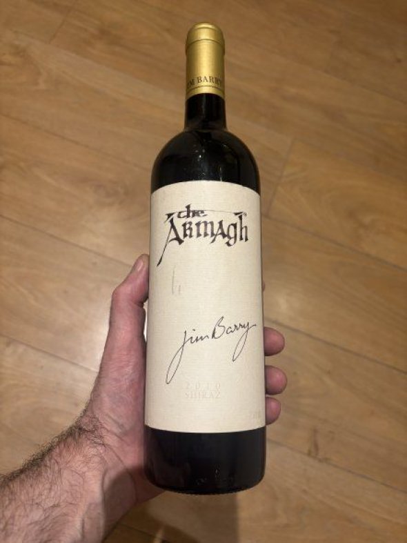 Jim Barry, The Armagh Shiraz, Clare Valley 97 points WA