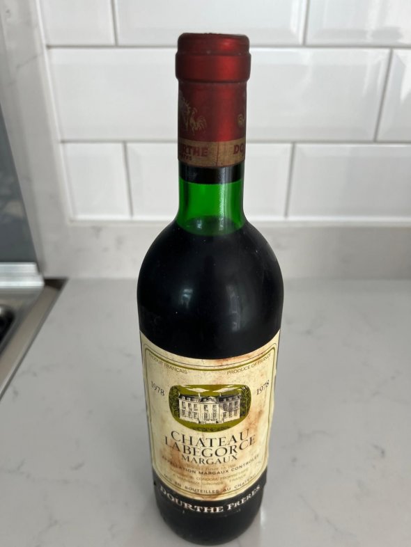 Rare Chateau Labegorce, Margaux 1978 
