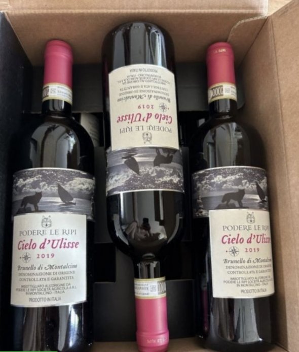 Cielo d&rsquo;Ulisse, Brunello di Montalcino, Podere Le Ripi