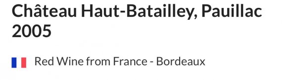 Chateau Haut-Batailley 5eme Cru Classe, Pauillac