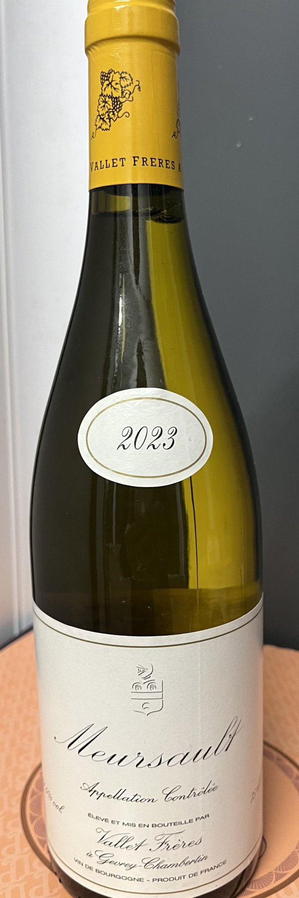 Vallet Freres, Meursault, Blanc