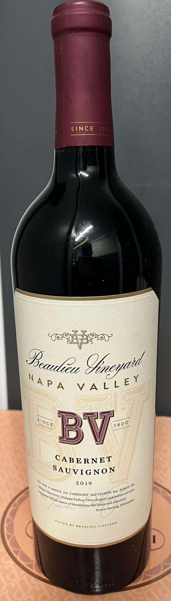 Beaulieu Vineyard, Cabernet Sauvignon, Napa Valley