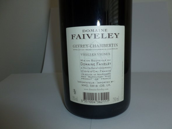 Domaine Faiveley, Gevrey-Chambertin, Vieilles Vignes