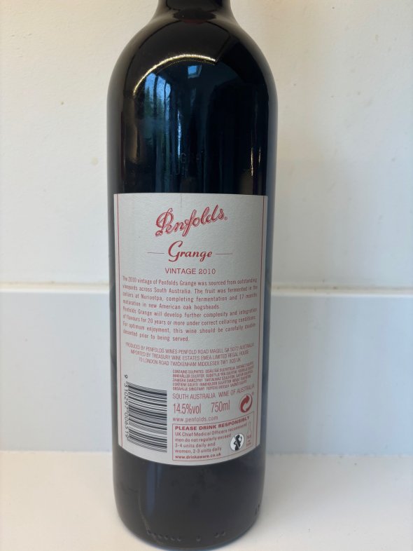 Penfolds, Grange, South Australia