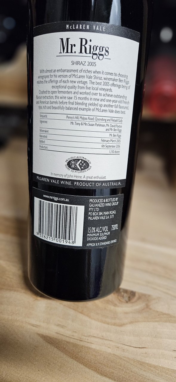 Big McLaren Vale Reds