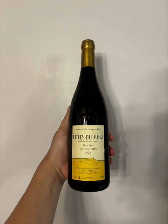 Domaine des Cavarodes, Cotes du Jura, Les Lumachelles Pinot Noir