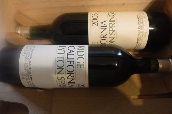 Ridge, Lytton Springs Zinfandel, Napa Valley