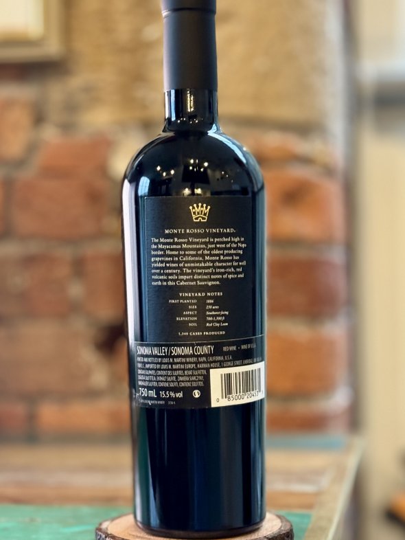 Louis Martini, Monte Rosso Vineyard Cabernet Sauvignon, Sonoma Valley