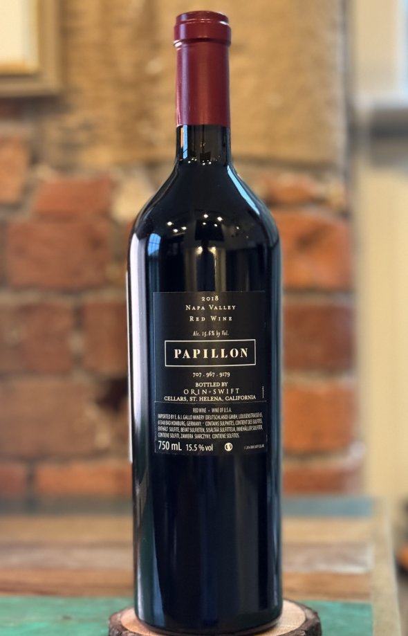 Orin Swift, Papillon, Napa Valley