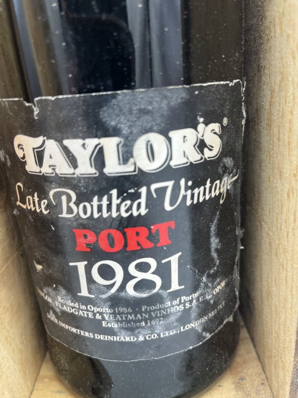 Taylor's 1981 Late Bottle Vintage Port Magnum