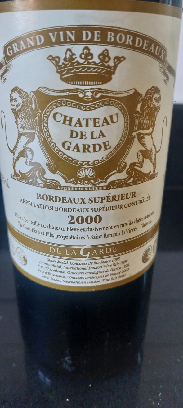 Chateau de la Garde, Bordeaux Superieur