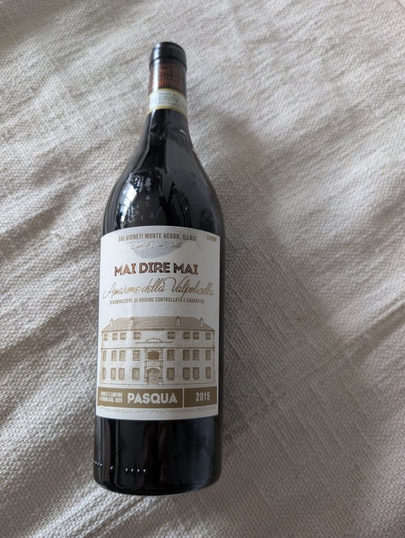 Pasqua, Amarone della Valpolicella, Mai Dire Mai