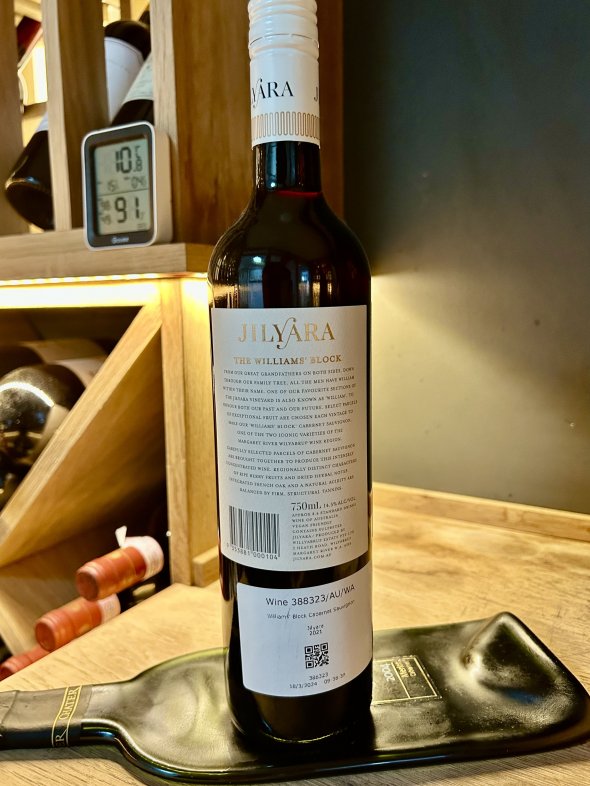 Jilyara, Wilyabrup The Williams' Block Cabernet Sauvignon, Margaret River
