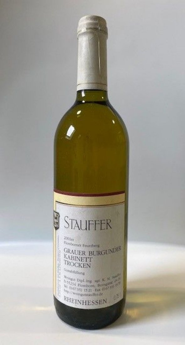Stauffer, Grauer Burgunder Kabinett Trocken
