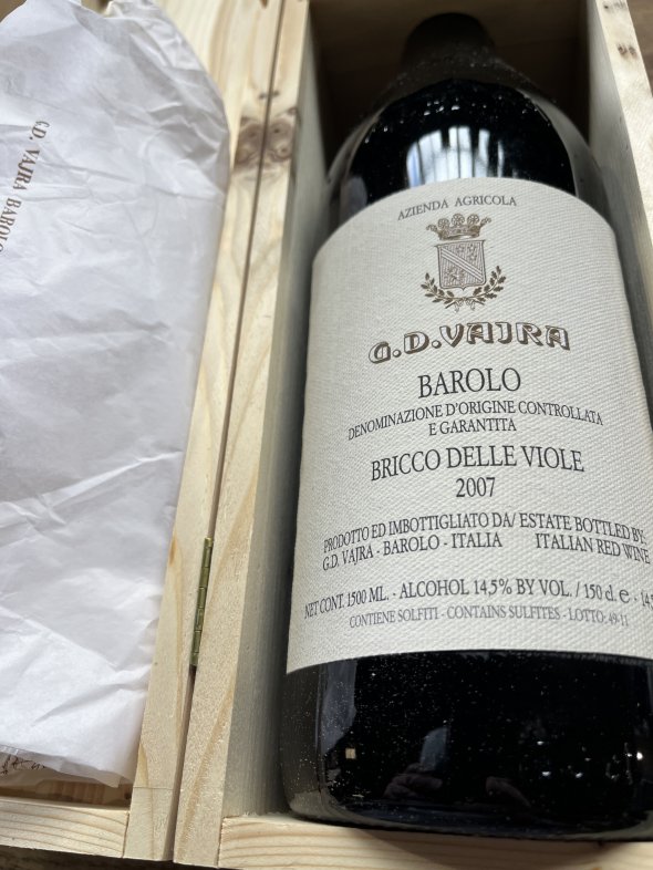 2007 G.D. Vajra Barolo Bricco delle Viole  MAGNUM OWC