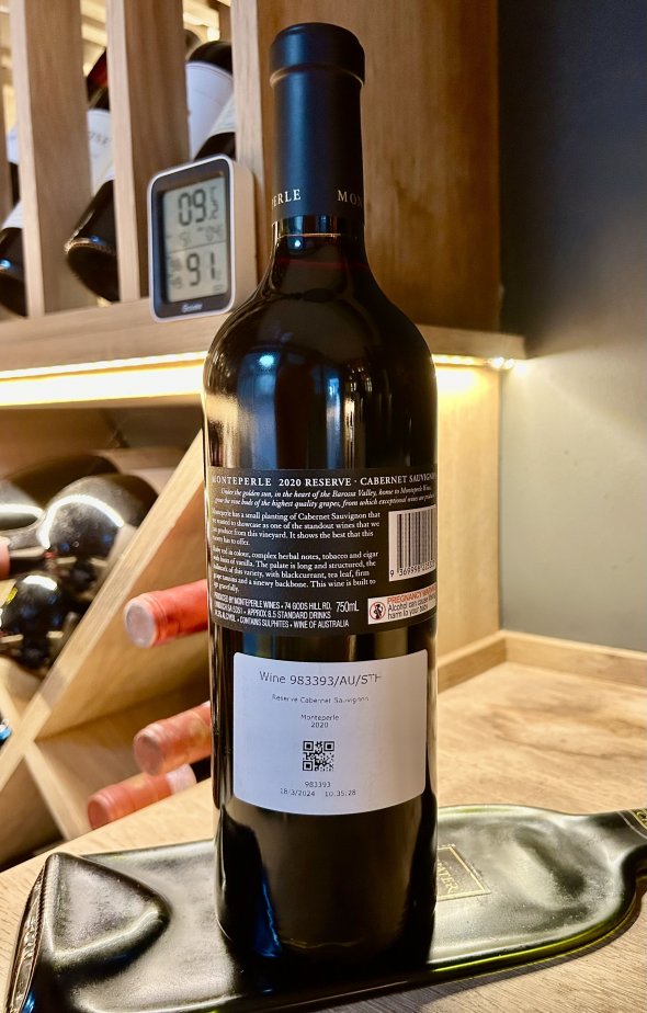 Monteperle Reserve, Barrossa Valley, Cabernet Sauvignon