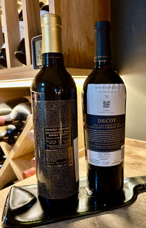 Two Alexander Valley, Cabernet Sauvignon, Headline 2022 and Decoy