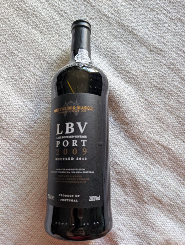 2009 Fortnum & Mason LBV Late Bottled Vintage Port
