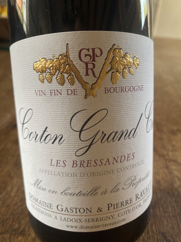 Gaston & Pierre Ravaut, Corton Grand Cru, Les Bressandes