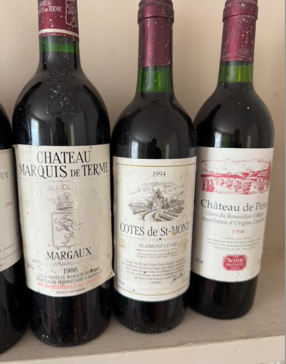 bordeaux bin ends x 6