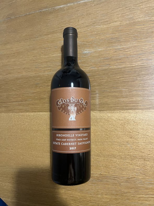 Clos Du Val, Hirondelle Vineyard Cabernet Sauvignon, Stags Leap District