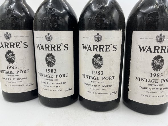 1983 Warre's, Vintage Port X 4