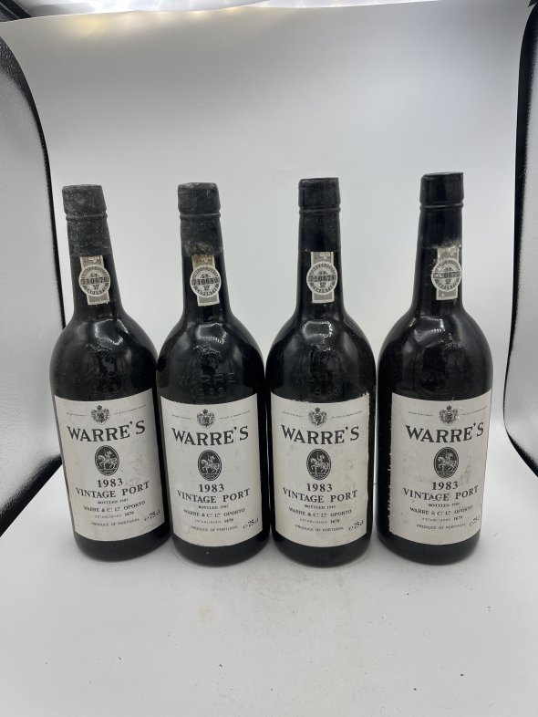 1983 Warre's, Vintage Port X 4