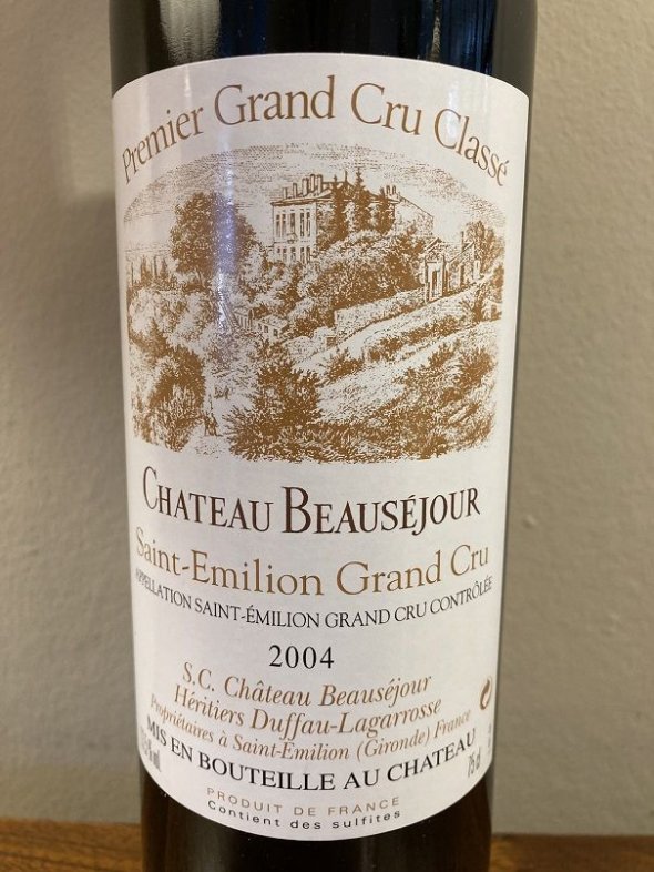 Chateau Beausejour (Duffau-Lagarrosse) Premier Grand Cru Classe, Saint-Emilion Grand Cru