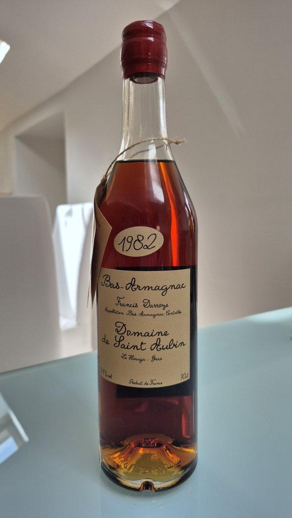 Francis Darroze, Domaine de Saint Aubin Bas Armagnac 1982