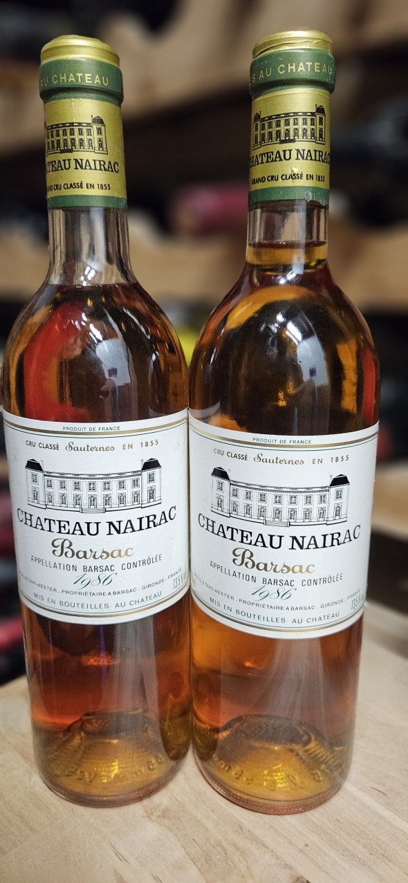 1986 Chateau Nairac Barsac
