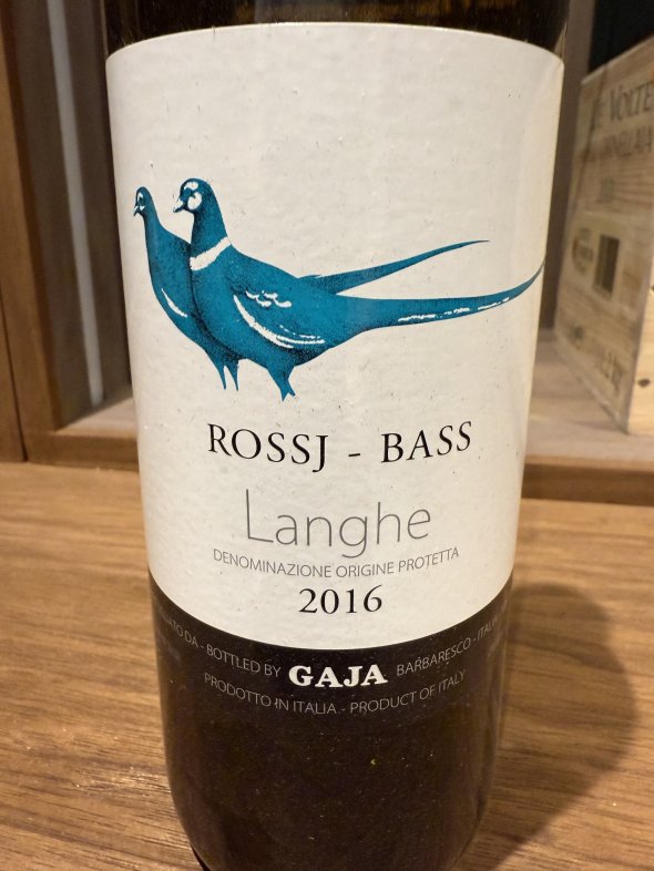 Gaja, Rossj-Bass, Langhe DOC 