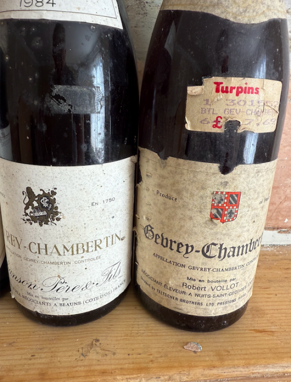 mature gevrey chambertin x4