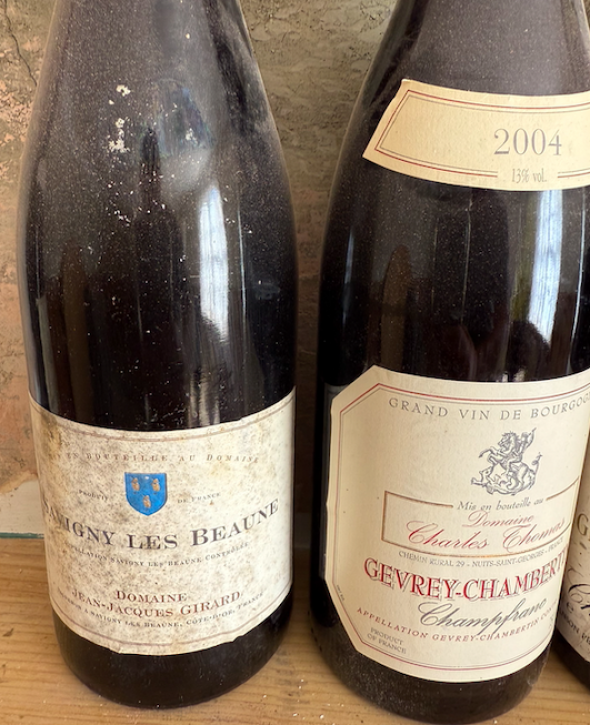 mature gevrey chambertin x4