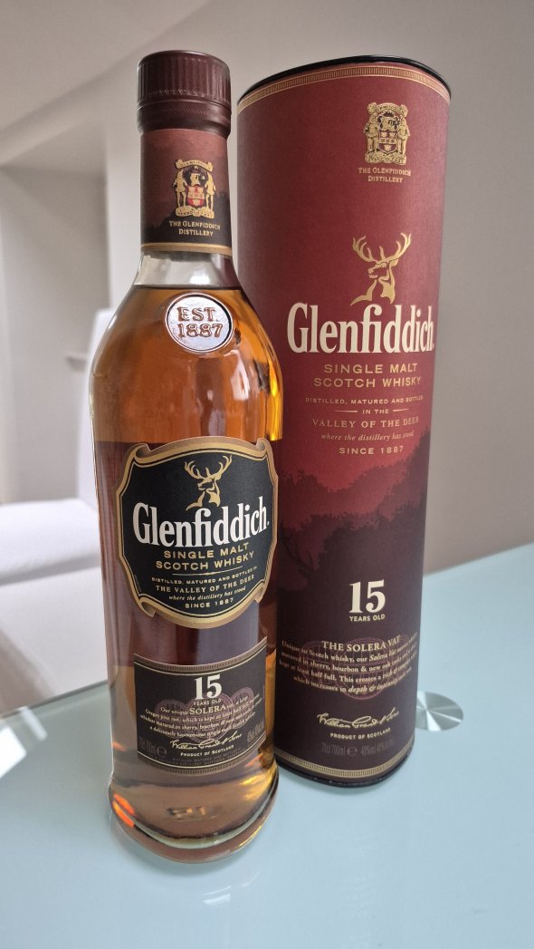 Glenfiddich Single Malt 15 Year Old Solera