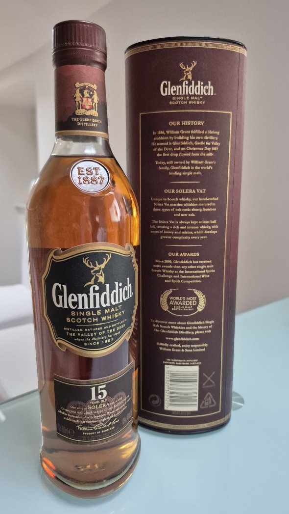 Glenfiddich Single Malt 15 Year Old Solera