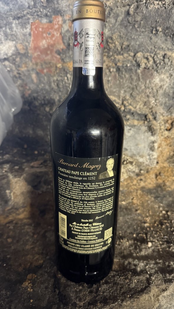 Chateau Pape Clement Cru Classe, Pessac-Leognan
