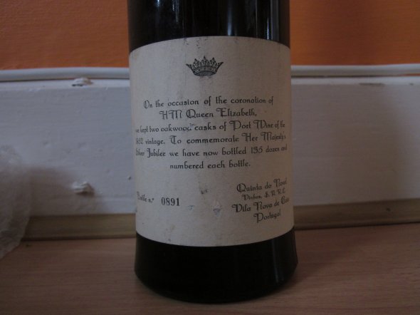 Quinta do Noval, Tawny Port Rare 1952 Jubilee Edition Elizabeth II