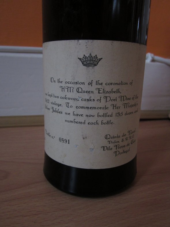 Quinta do Noval, Tawny Port Rare 1952 Jubilee Edition Elizabeth II